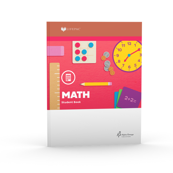 Lifepac Math Kindergarten Student Book 1