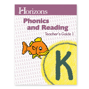 Horizons Kindergarten Phonics & Reading Teacher's Guide 1 - USED TEXT