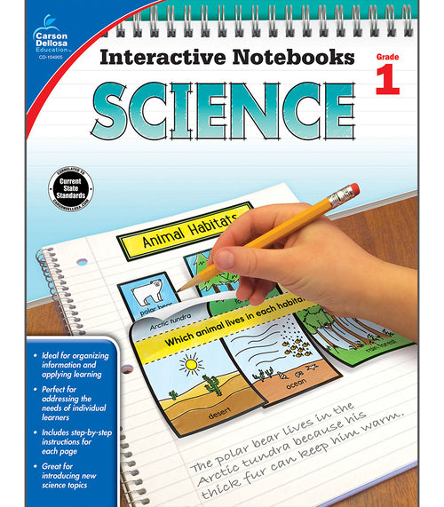 Interactive Notebook: Science, Grade 1