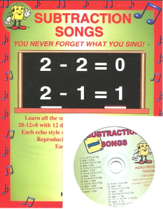 Subtraction Songs CD Kit