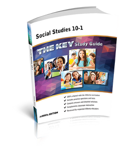 Social Studies 10-1 Alberta: The KEY Study Guide - USED TEXT