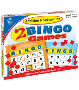 Addition & Subtraction Bingo