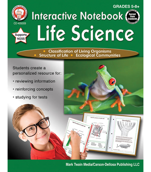 Interactive Notebook: Life Science, Grades 5 - 8