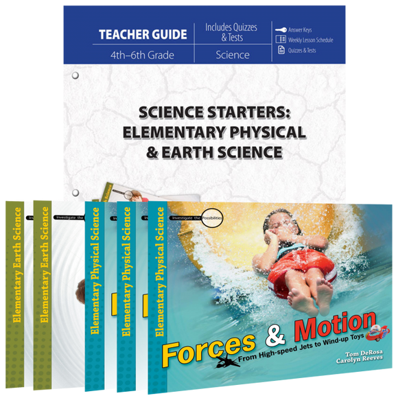 Science Starters: Elementary Physical & Earth Science (Curriculum Pack)