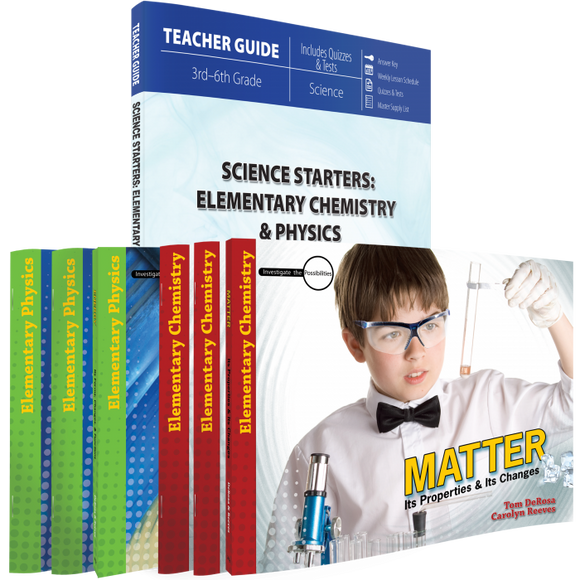 Science Starters: Elementary Chemistry & Physics (Curriculum Pack)