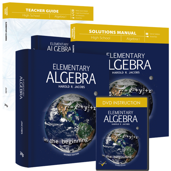 Elementary Algebra (Curriculum Pack w/DVD)