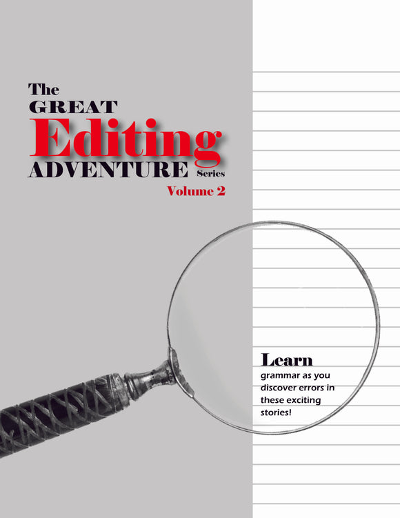 Great Editing Adventures  Vol 2  Teacher Book