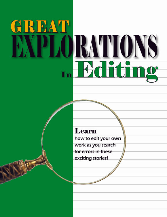 Great Explorations in Editing Teacher Book