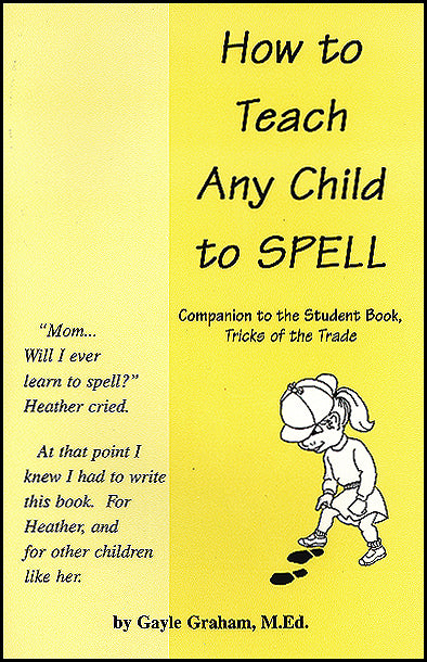 How to Teach Any Child to Spell  Teacher book