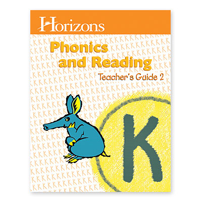 Horizons Kindergarten Phonics & Reading Teacher's Guide 2 - USED TEXT